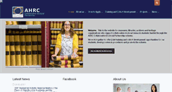 Desktop Screenshot of ahrc-cdp.org